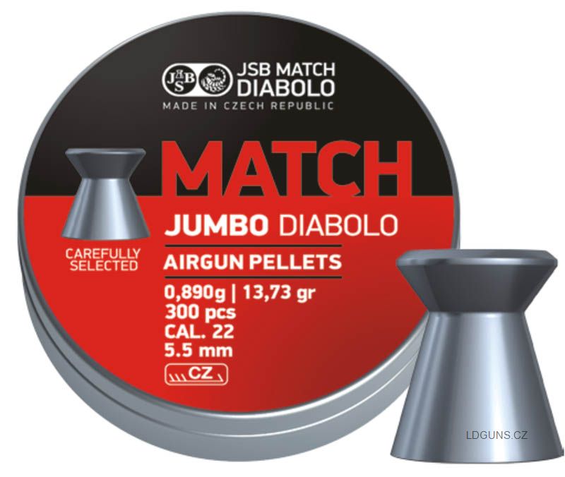 JSB Jumbo Match 300ks cal. 5,5mm